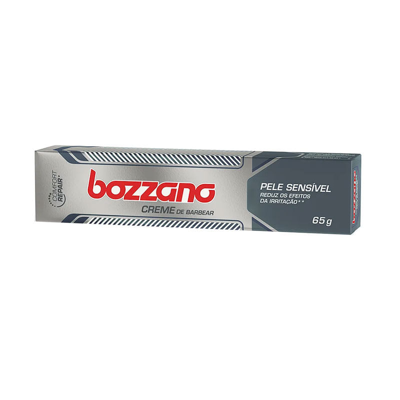 Creme Para Barbear Bozzano 65g Pele Sensível