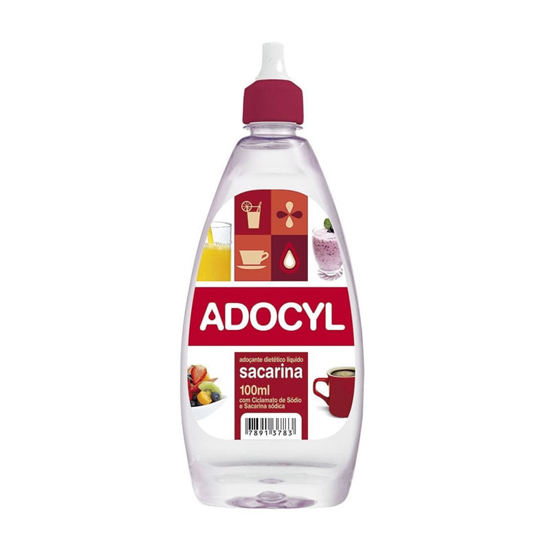 Adoçante Adocyl 100ml Sacarina