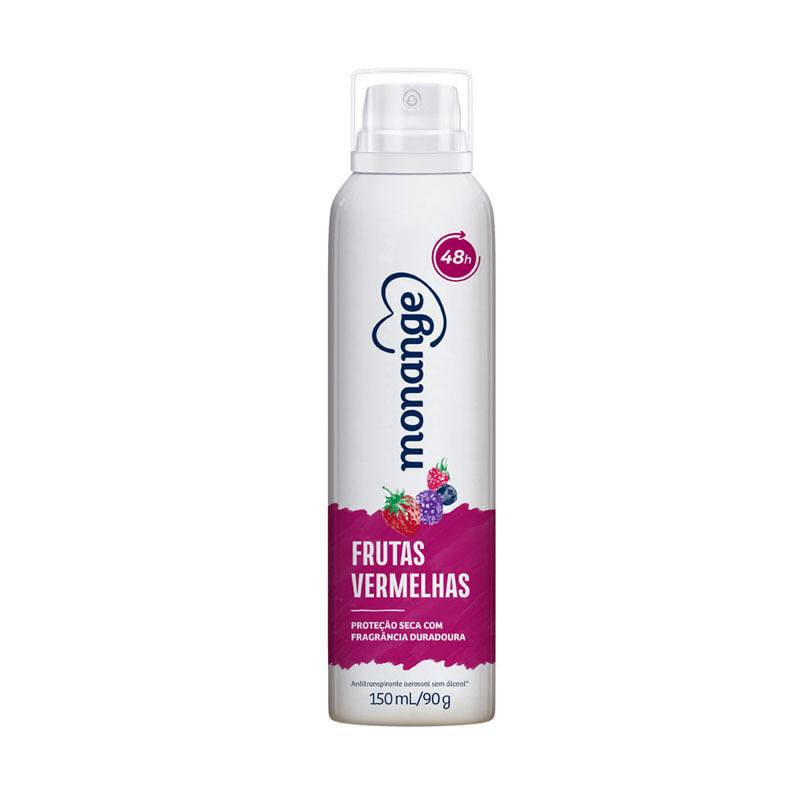 Desodorante Aerossol Monange Dry Frutas Vermelhas 150ml