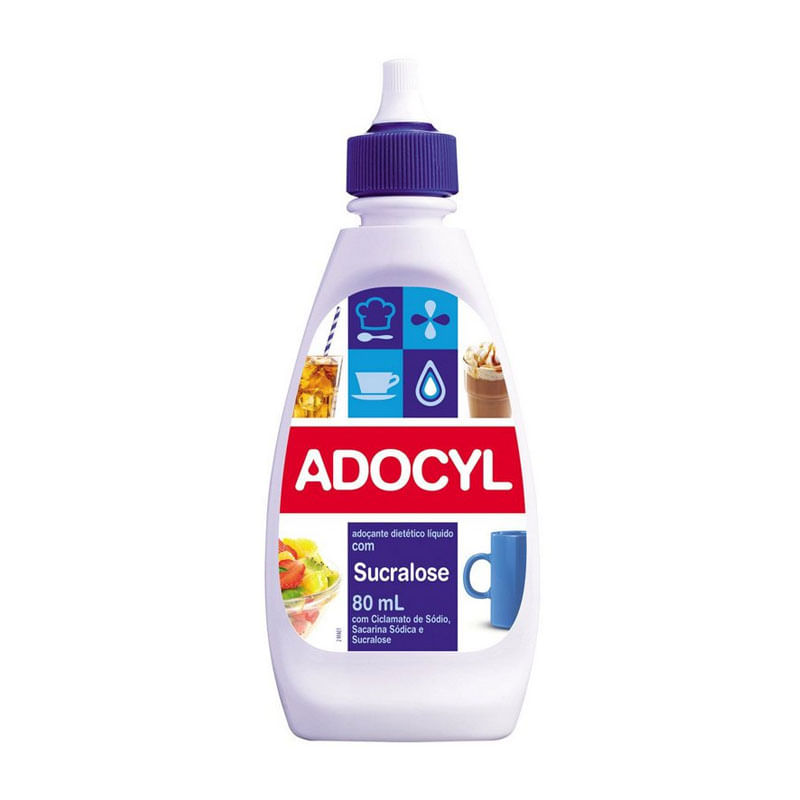 Adoçante Adocyl 80ml Sucralose 