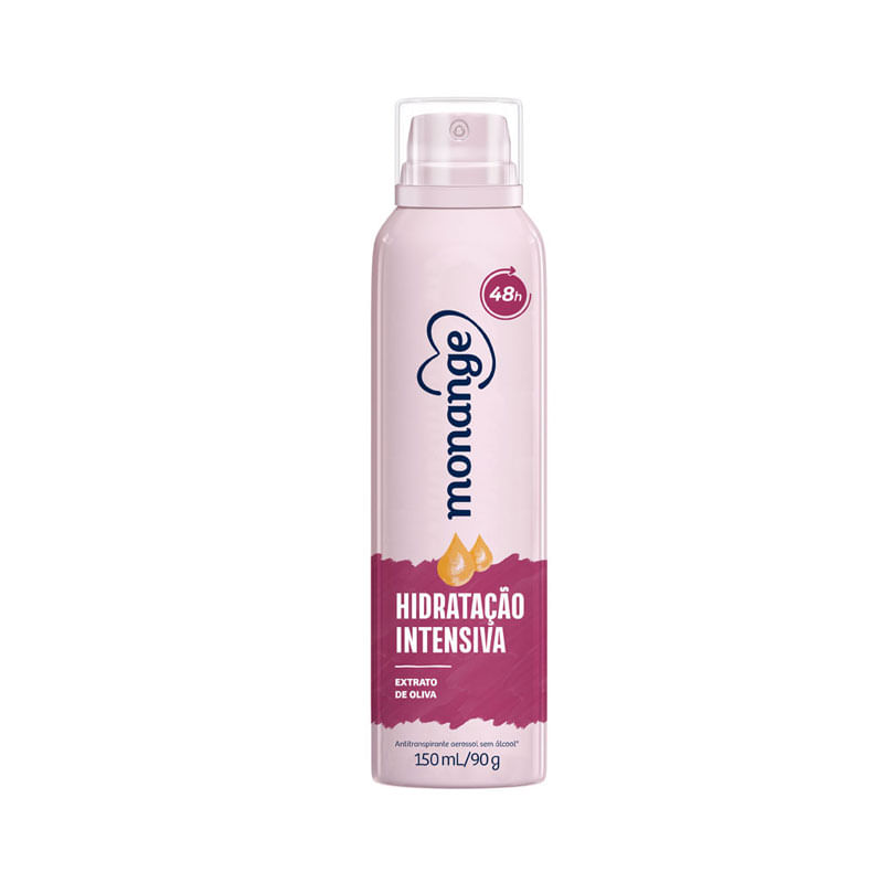 Desodorante Aerossol Monange Hidratação Intensiva 150ml