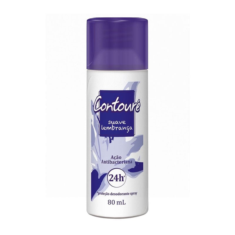 Desodorante Spray Contouré 80ml Suave Lembrança