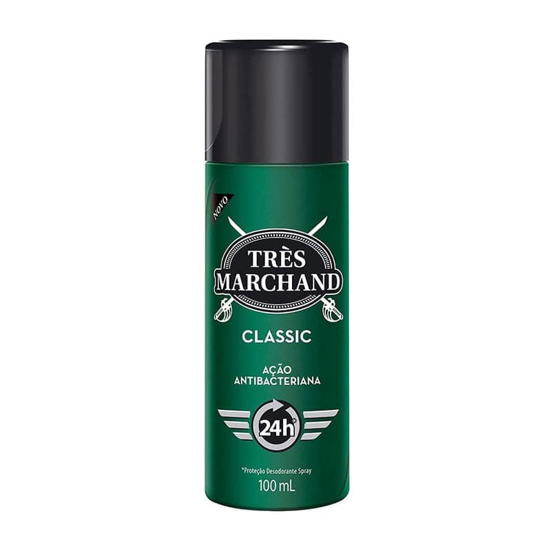 Desodorante Spray Três Marchand 100ml Classic