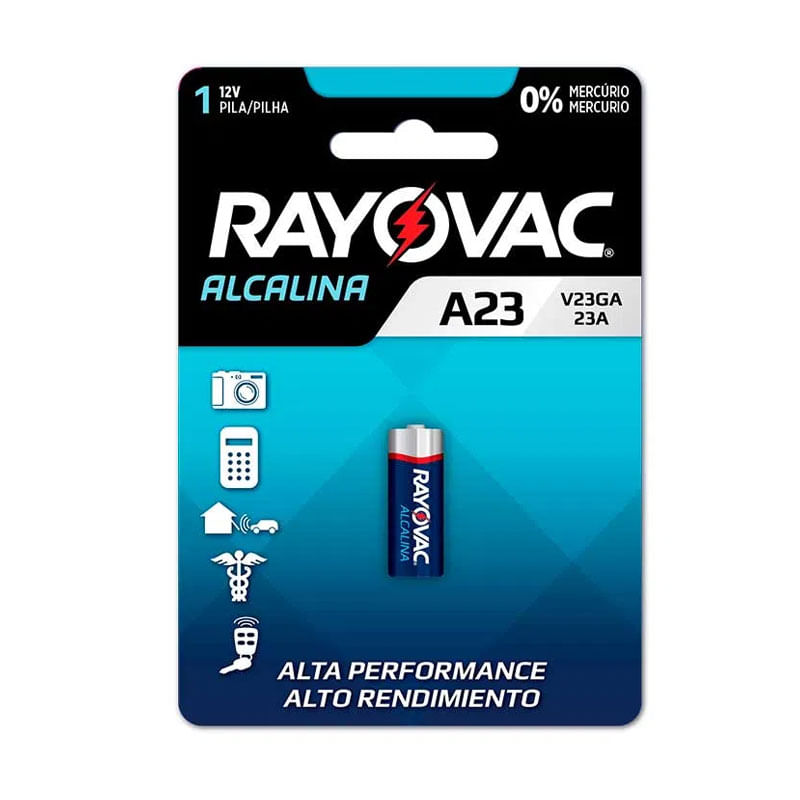 Pilha Rayovac Alcalina  Eletronal 
