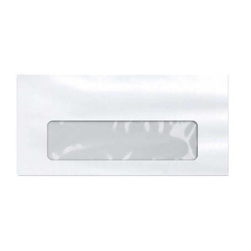 Envelope Branco ofício 114x229 Com Janela Scrity