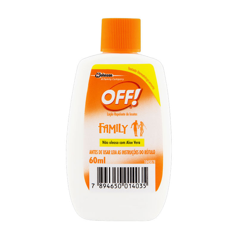 Repelente Off  Loção Familly 60ml