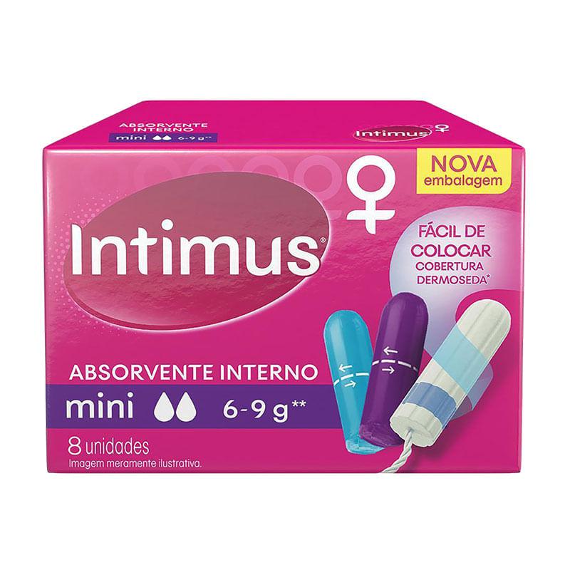 Absorvente Intimus Interno Mini