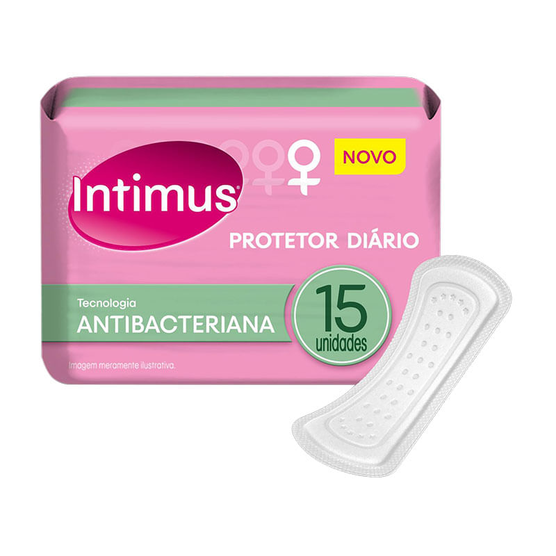 Absorvente Intimus Proteção Diaria Days Suave Antibacteriano