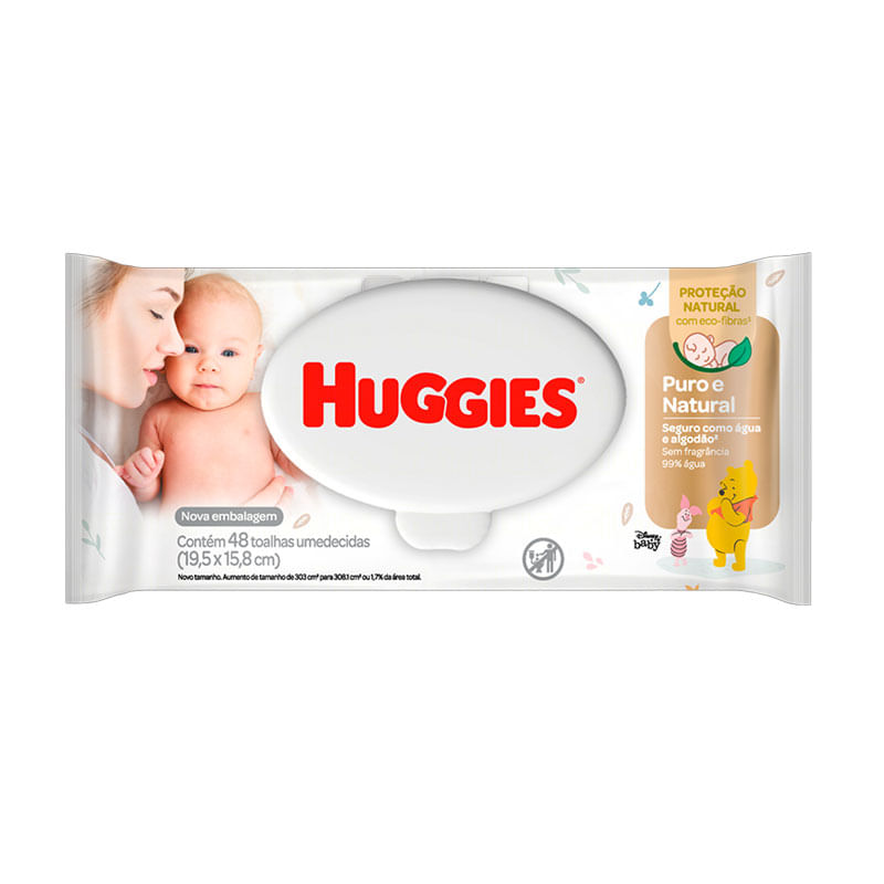 Toalha Umedecida Huggies Recém Nascido