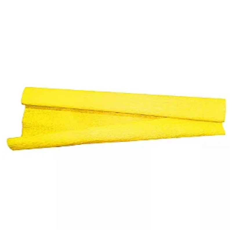 Papel Crepon VMP Amarelo 2 Metros